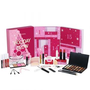 Welhammsae Coffrets de Maquillage, Kit de maquillage Professionnel Palette de Maquillage 24 Boîtes, Brillant à Lèvres, Rouge à Lèvres, Fard à Paupières, Palette Cosmétique pour Femmes (OrangeBeautyOfficial, neuf)
