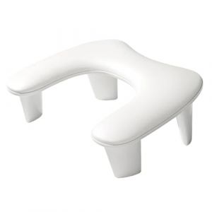 Manicure Hand Rest Cushion, Soft Pu Leather Nail-arts Support Pad, Detachable Non-Slip Arm Stand With Sponge Core, Crafted With A Silicone Anti-Skid Pad, 17.72x11.81x6.22in (JiHuaShangMao, neuf)