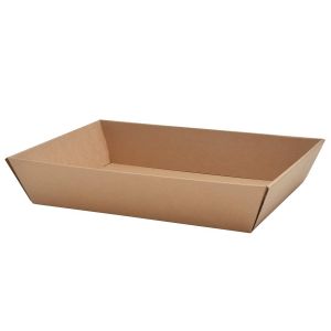 Corbeille Carton Panier Garni 37 x 27 x 7 cm - LOT DE 50 (Comptoir des boîtes, neuf)
