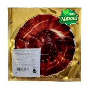 Jambon Iberique 100% Naturel Tranche a Couteau Pata Negra - 100 grammes Jambon PATA NEGRA Tranche et Affin&eacute; 36+ Mois - Jamon Iberico Tranche - Jambon Espagnol en Tranches (The Black Hoof, neuf)