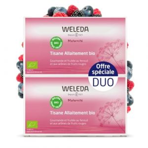 WELEDA - Duo Tisane allaitement Fruits rouges - 20x2 g (Cocooncenter, neuf)