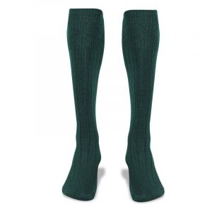 BELGLY Chaussettes de kilt traditionnelles &eacute;cossaises en laine pour homme Style d&eacute;contract&eacute; Mariage Sports Jambi&egrave;res, Vert, M (Eagle Threads, neuf)