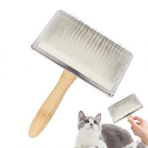 Brosse Pour Chien Anti Chute De Poils | Brosse De Toilettage Pour Chien Et Peigne Anti Perte De Poils,Peigne Anti-N&oelig;uds pour Chats Racleur Sous-Poil, Enl&egrave;ve Poils Animaux Poils Courts/Longs (gahen, neuf)