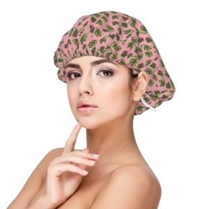 Plante carnivore en pot,Bonnet de nuit en satin réglable en soie pour adulte, bonnet de nuit élastique pour femme (aysr.store, neuf)