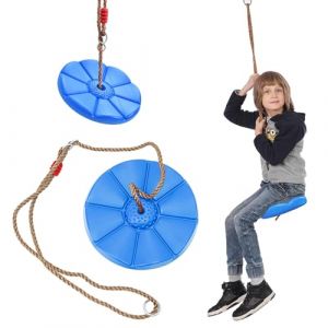 Balancoire Exterieur, Balançoire en Corde d'escalade pour Enfant, Siege Balancoire avec Corde Balancoire Réglable, Balancoire Adulte pour Jardin Intérieur/Extérieur, Portée Maximale 150 kg (YUSHENGTAI, neuf)