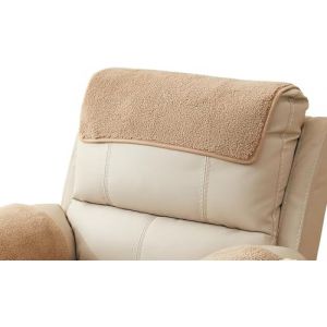 Housse D'appui-T&ecirc;te D'accoudoir pour Accoudoir Canap&eacute; Couverture de Protection Fauteuil Relax Inclinable Noel 2 3 1 Places, Chien Chat, Imperm&eacute;able Antid&eacute;rapant, Angle Cuir avec Oreilles 1(1945,No Poc (GAOYC, neuf)
