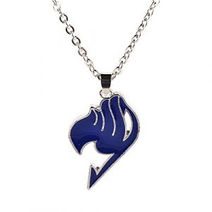 REOZIGN Collier Pendentif Fairy Tail D'animation Japonaise, Cadeau De Cosplay Pour Hommes Et Femmes, Bijoux, Accessoire, Accessoires Fairy Tail (A1442BU) (wanshikele, neuf)