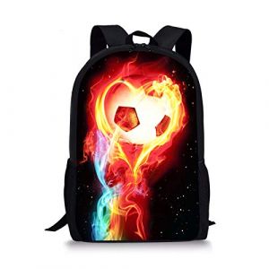 Belidome Sac à dos d’école pour garçon et fille, Ballon de pompier., taille unique (belidomeEUR, neuf)