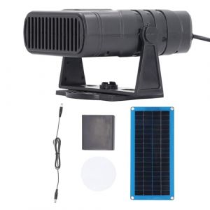 Kit de chauffage de serre &agrave; panneau solaire, chauffage &agrave; panneau solaire - Chauffage de d&eacute;givrage &eacute;lectrique pour voiture 30 W | Chauffage de voiture portable, kit d'&eacute;nergie pour Coop (herin, neuf)