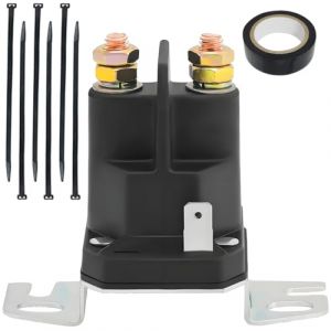 ZAMDOE 691656 Relais de D&eacute;marreur, 3 Broches, 12 V Sol&eacute;no&iuml;de, 555375GS, 790951 pour Trombetta 812-1201-211-05, 812-1201-211-06 Relais Demarreur Tracteur Tondeuse &oelig;illet 5/16" 1/4" (ZAMDOE, neuf)