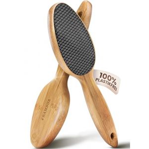 BAMBUA Rapeuse Pieds - [Effet Anti-Callosités 100%] Rape Pied Pour Des Pieds Beaux - Rape Pieds Professionnel Avec Verre Nano Efficace - Lime Pieds Pédicure - Rape A Pied, Râpe Pied, Lime Pied (Noir) (BAMBUA, neuf)