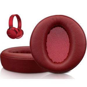 SOULWIT Coussinets pour Sony MDR-XB950 XB950BT XB950B1 XB950N1 XB950AP Casque, Coussins d'oreille avec Cuir Prot&eacute;in&eacute; Plus Doux, Mousse &agrave; M&eacute;moire D'isolation Phonique (SoloWIT Store, neuf)