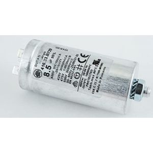 Condensateur de démarrage 8,5 µF 450V pour sèche-linge (BOUTIQUE DE L'ELECTRO, neuf)