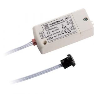 Capteur Infrarouge Switch- HoneyFly BHIRH-250A 100-240V détecteur de Mouvement Switch Interrupteur de lumière 5-10cm en Dehors du Cabinet Un Mouvement de la Main Max.70W pour Les LED (HoneyFly International, neuf)