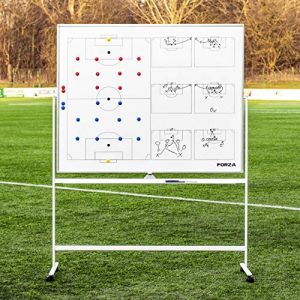 FORZA Tableaux Tactiques de Football | Tableau Blanc pour Entraînements (Feutres Effaçables à Sec Inclus) (150cm x 120cm Tableau de Tactiques) (Net World France, neuf)