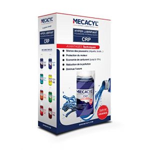 Mecacyl CR-P - Flacon 300 ML - Hyper-Lubrifiant - Spécial poussoirs hydrauliques - pour Tous Moteurs 4 Temps (Essence, Diesel, Hybride, Gaz) (MECACYL, neuf)