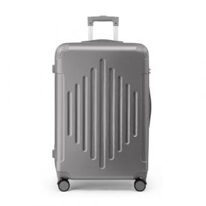 LEADZM Valise Grande Taille Rigide en ABS, 4 roulettes Spinner, Coins Renforcés, Serrure à Combinaison, ABS avec Coins Renforcés - Bagage Soute - Gris foncé, XL/75cm (VICTOPV, neuf)