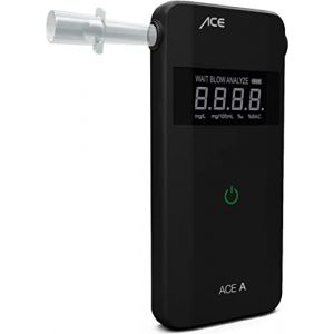 ACE A Alkotester - alcootest/promilotest numérique - alcootest avec capteur électrochimique et commande à 1 bouton (ACE-Europe, neuf)