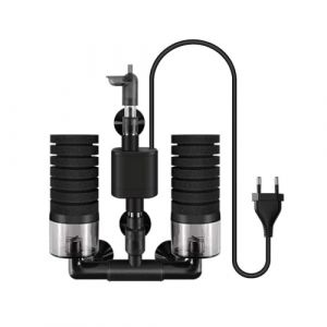 DONGKER Filtre D'aquarium Rétractable,Passoire en Mousse D'aquarium Extensible avec Boîte de Passoire pour Aquarium d'eau Salée Fraîche (AILOVA, neuf)