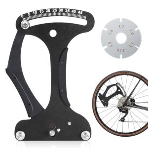 Aoreun Jauge de Tension de Rayon de Vélo, Outil de Mesure de Tension pour Rayons de Vélo, Ajustements de Rayons de Vélo Outils Tensiomètre à Rayons de vélo pour Problèmes de Roue de Diagnostic (Noir) (JINHONG-EU, neuf)
