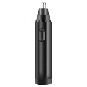 Tondeuse électrique en ABS pour poils de nez et sourcils - Grattoir électrique pour homme (ZBIAOs, neuf)