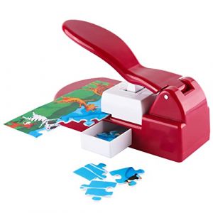 Machine de découpe de puzzle, machine de fabrication de puzzles avec 10 mousses adhésives, pour loisirs créatifs, fabrication de puzzles, scrapbooking et bricolage (OTTETCH-EU, neuf)