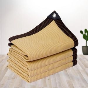 Voile Ombrage 5x5 Bache pour Pergola avec Oeillets Voile D Ombrage Filet de Protection Voile d' ombrage Filet D'isolation Thermique Filet D'intimit&eacute; Balcon,beige-3x6m (LIUJUNHUI的店, neuf)