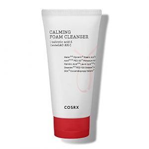 COSRX AC Collection Calming Foam Cleanser, 150ml | Facial Cleanser for Acne Prone Skin | For Sensitive, Blemish Prone Skin | Animal Testing Free, Paraben Free, Korean Skincare (COSRX Official, neuf)