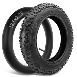 Felixstory Kit Pneu Et Chambre &agrave; Air (57-103) 12 1/2x2 1/4 Tout-Terrain, Compatible Avec Pneu D'Origine 12.5x2.25, Adapt&eacute; Aux Scooters &eacute;Lectriques Razor Pocket Mod, Currie, Schwinn, Gt, Izip, Ezip (Felixstory, neuf)