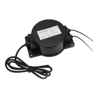 OrbitCob® Transformateur Toroïdal Étanche IP68 220V vers AC12V/24V Alimentation en Cuivre Pur - pour Éclairage de Piscine, Lumière Submersible, LED Extérieur et Lumière pour Bassin(30W,AC12V) (AMZFR-OrbitCob®, neuf)