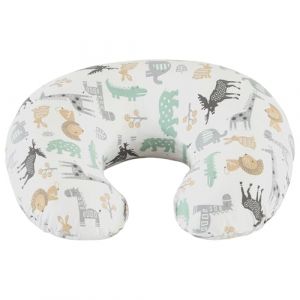 Labtec Coussin d'allaitement b&eacute;b&eacute; petit, coussin, coussin d'allaitement pour l'allaitement au biberon, temps sur le ventre, soutien assis, 100% coton et housse de coussin amovible (TENHUI INTERNATIONAL, neuf)