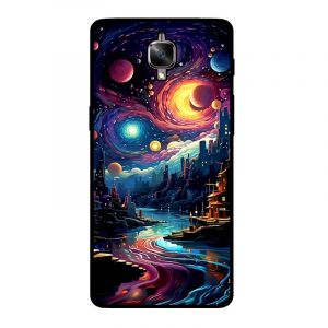 KARTXITAI Coque Compatible avec OnePlus 3T/OnePlus 3,Housse &Eacute;tui de Protection en Silicone en Gel TPU Souple Case Cover Ultra Douce Emp&ecirc;che Rayures Shock-Absorption - Architecture (KARTXITAI, neuf)