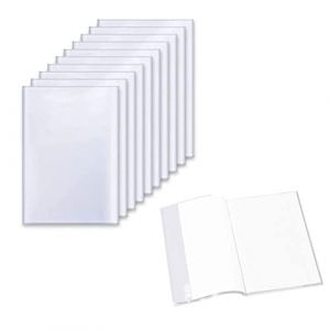 IOPJLK Couvre Livre 20 Pi&egrave;ces, A4 Protege Cahier Transparent, Prot&egrave;ge Cahier 21x30, Protege Livre Transparent Lisse pour Livres Cahiers Livres Scolaires Couverture de Livre Prot&egrave;ge (HEYIG, neuf)