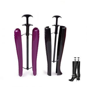 JACKANNA Lot de 2 embauchoirs de bottes d'&eacute;quitation pour femme avec poign&eacute;e, embauchoirs r&eacute;glables en bois de c&egrave;dre pour bottes de taille moyenne, bottes de neige et bottes en cuir, c, No explanation (JackRong, neuf)