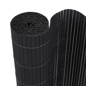 UISEBRT Canisse en PVC Brise-Vue occultant pour Jardin, Balcon et Terrasse, Résistant aux intempéries, Protection visuelle, Grau, 160x1000cm (UISEBRT, neuf)