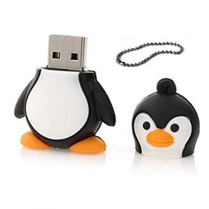Cl&eacute; USB en forme de pingouin - Durabilit&eacute; 4G (YOUCHUAN HWX, neuf)