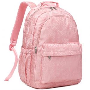 Kimwadalh Sac à Dos Filles Cartables Scolaires Sacs d'école Femmes Sac à dos Adolescent Fille Collège s'adapte Ordinateur Portable 15" (Shinetone, neuf)