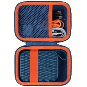 Lebakort Dur &Eacute;tui Housse Cas Compatible avec JBL GO 4 / JBL GO 3 Enceinte Bluetooth Ultra-Portable (Lebakort-EU, neuf)
