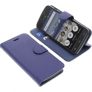 foto-kontor Housse Compatible avec Doro 8040 Style Livre Bleu Coque de Protection Portefeuille (Foto-Kontor, neuf)