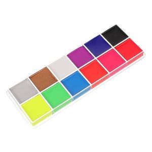 minkissy 1 Boîte Pigment De Maquillage Du Visage Peinture De Maquillage Pour Le Visage Peinture Visage Multi-usages Peinture Pour Le Visage Colorée Peinture Pour Le Visage Grasse (Prettbeauty, neuf)