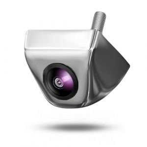 Epronic HD1080P/NTSC Cam&eacute;ra Arri&egrave;re Frontale pour Voiture, Cam&eacute;ra de Recul &eacute;tanche IP68 avec Vision Nocturne, Cam&eacute;ra de Recul &agrave; Grand Angle pour Camion SUV RV Pickup（Argent） (Epronic-FR, neuf)