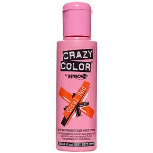 Renbow Crazy Color Lot de 2 colorations semi-permanentes pour cheveux Rouge corail 100 ml (Online Wellness Ltd, neuf)