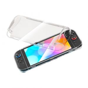 Coque TPU antichoc et r&eacute;sistante aux rayures pour Switch Lite, coque cristal transparent (GloriseGO, neuf)