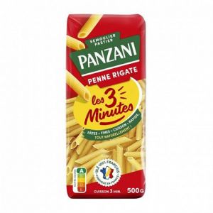 PANZANI | Panzani Pates Cuisson Rapide Penne Rigate 500G | Lot De (3) | livraison offerte (La Famille &agrave; Table! - LF&agrave;T!, neuf)