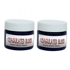 Beaupretty 2 Pièces Faux Plasma Décorations De Fête D'halloween Peinture De Visage Peinture Au Néon Goth Trousses Décorations De Vampires Vêtements D'halloween Palette Rouge Miel (lorianca, neuf)