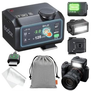 GODOX IT30PRO O Flash Appareil Photo, IT30PROO IT30 Pro O TTL HSS 1/8000s Flash, Compatible avec Olympus E-M1 Mark III, E-M5 III, E-M10 III, E-M10 IV, Panasonic GH5 II, GH6, G9, G95, G90 (LetWell, neuf)