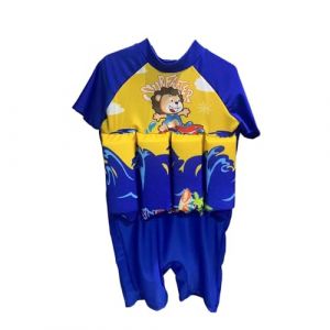 Générique Maillot De Bain Bouée Intégré Bebe Fille Flotteur Piscine Maillots Bébé Garçon Bouee Flottant Enfant Gilet Natation Sauvetage Flottaison Plouf Dinosaure Brassard Garcon 12 Mois-6 Ans (Pursuit-W, neuf)