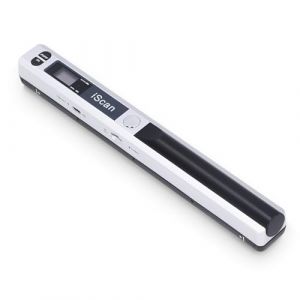 Scanner de Documents Portable, Petit Scanner de Documents et de Photos USB, de Scanner Portable Couleur HD 900 DPI pour la Maison, Les Voyages, Le Bureau et Les (Silver) (Byged, neuf)