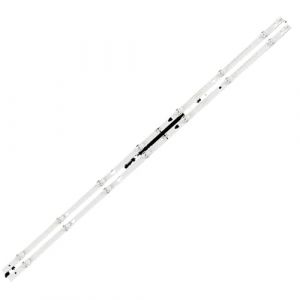 TVAAGHBCBR Bande de r&eacute;tro-&eacute;clairage LED 746mm, 2 pi&egrave;ces, Compatible avec ChangHong, lentille carr&eacute;e 40 Pouces 7led, SA40S57N 4340D8001 SA40S57N ODL40671F RF-BS400S30-0701S-10A2 (yangchengzemingshangmaoyouxiangongsi, neuf)