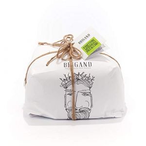 Brigand, Panettone artisanal, Tr&eacute;sors des Deux-Siciles, Dessert traditionnel italien au levain et aux ingr&eacute;dients de haute qualit&eacute;, 1 kg (pistache) (FusionEat, neuf)